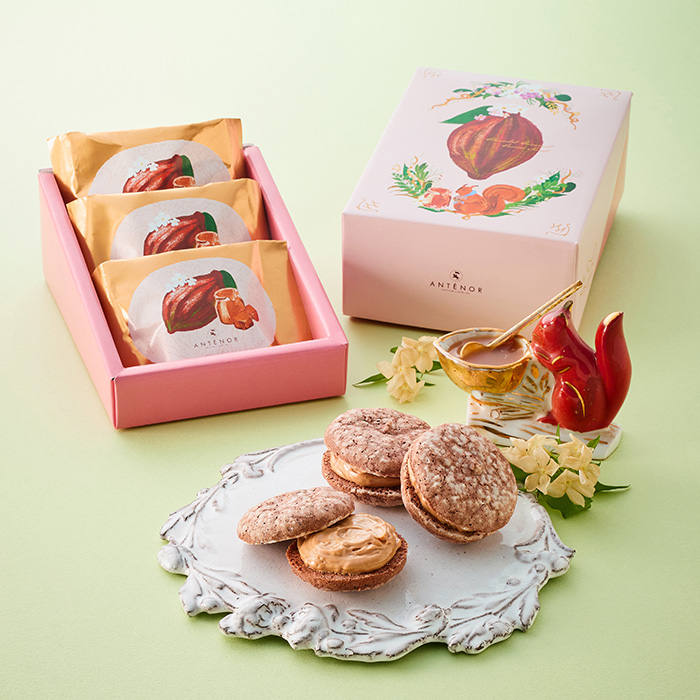 ショコラキャラメルのクリームサンド | エーデルワイスグループ