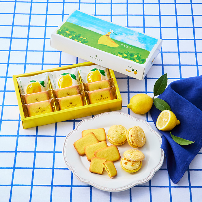 レモンの焼き菓子】レモンのクリームサンド アソート（S）9個入